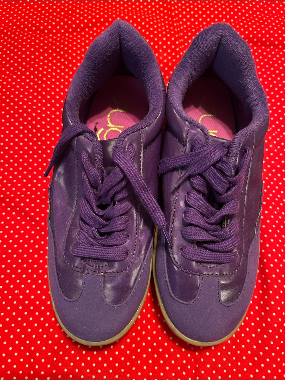 Sugar Purple Women’s Lace-Up Sneakers